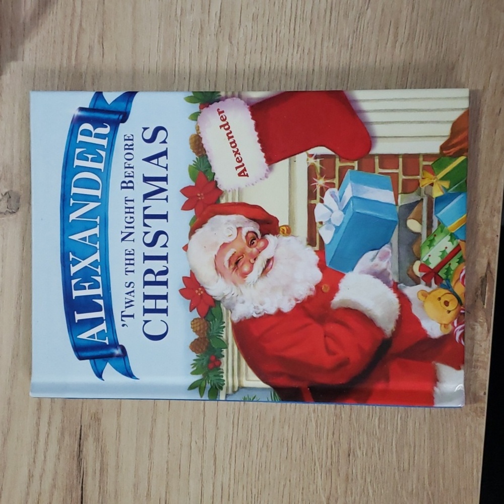 Twas the Night Before Christmas book - Alexander